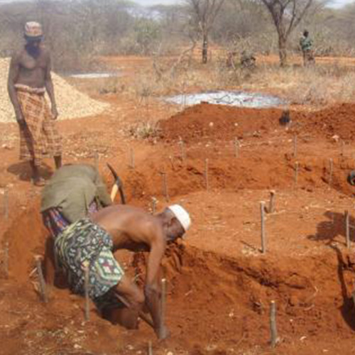 Men digging a wel.